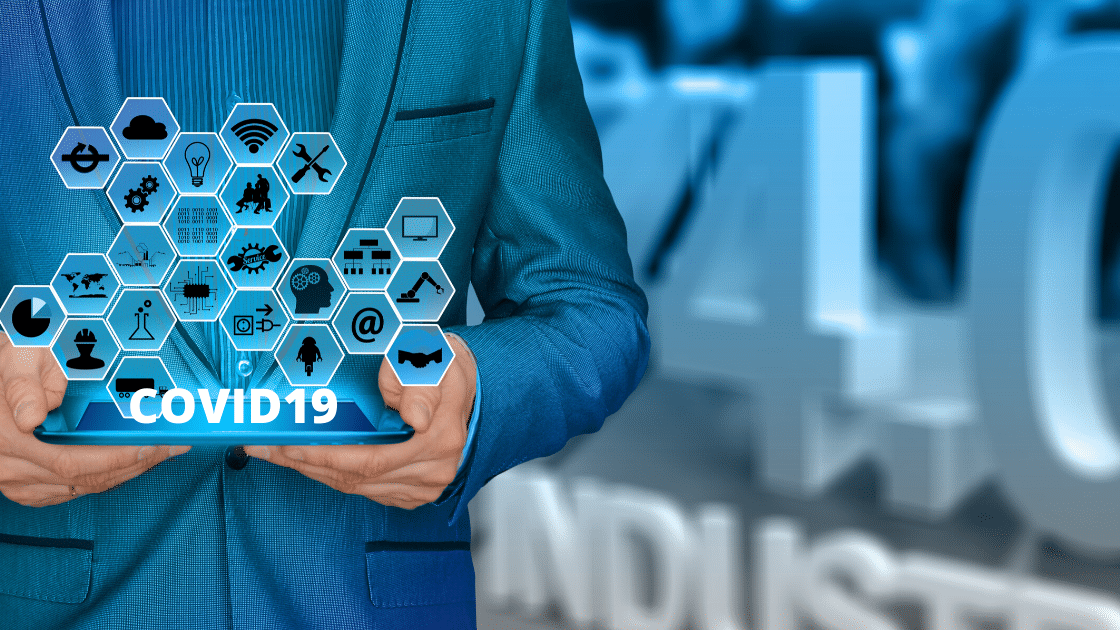 Illustration COVID-19 & Industry 4.0